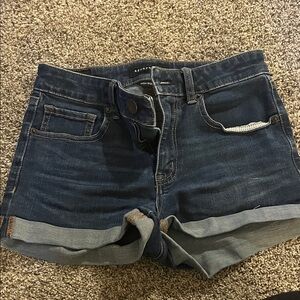 Aeropostale Dark Blue Jean Shorts